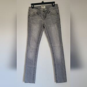 Women's Grey Slim Stretch Jeans